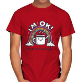 As long I have Coffee - Mens T-Shirts RIPT Apparel Small / Red