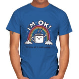 As long I have Coffee - Mens T-Shirts RIPT Apparel Small / Royal