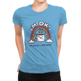 As long I have Coffee - Womens Premium T-Shirts RIPT Apparel Small / Turquoise