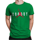 Ash Groovy - Mens Premium T-Shirts RIPT Apparel Small / Kelly Green