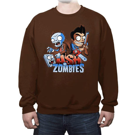 Ash vs Zombies - Crew Neck Crew Neck RIPT Apparel