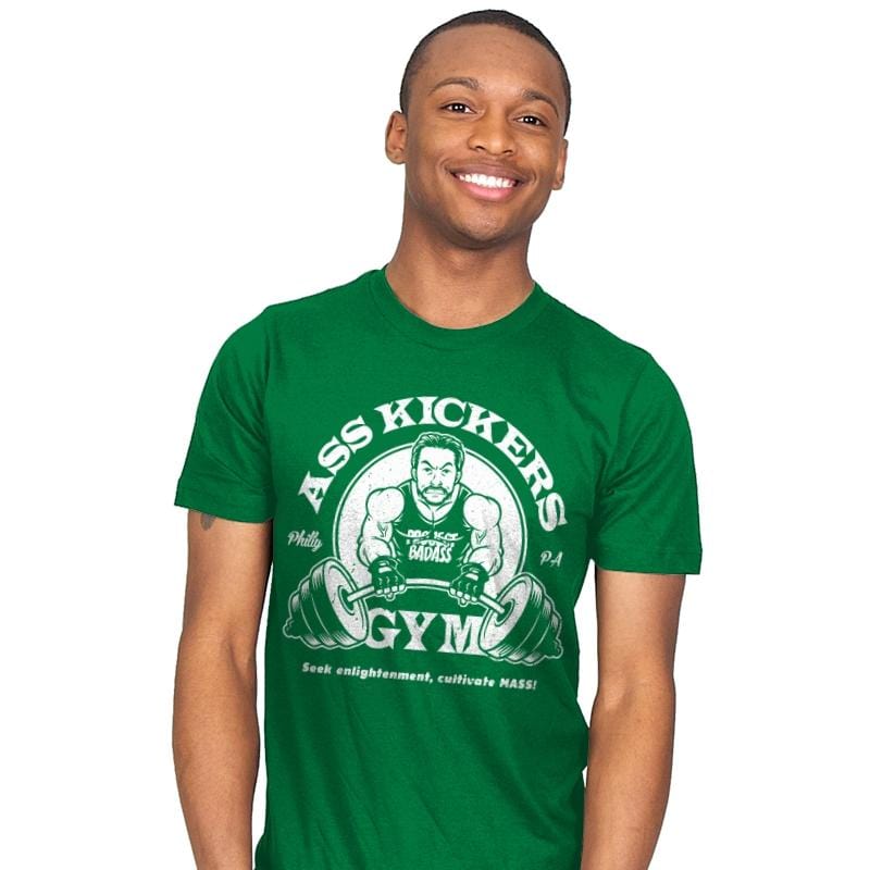 Ass Kickers Gym - Mens T-Shirts RIPT Apparel Small / Kelly
