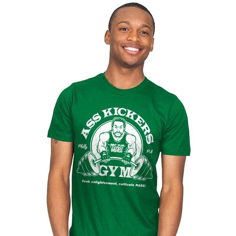 Ass Kickers Gym - Mens T-Shirts RIPT Apparel Small / Kelly