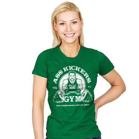 Ass Kickers Gym - Womens T-Shirts RIPT Apparel