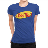 Assman - Womens Premium T-Shirts RIPT Apparel Small / Royal