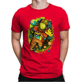 Astrophycho - Mens Premium T-Shirts RIPT Apparel Small / Red