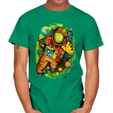 Astrophycho - Mens T-Shirts RIPT Apparel Small / Kelly