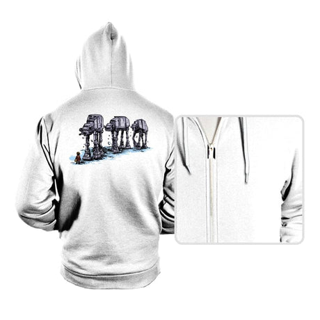 AT-AT Man - Hoodies Hoodies RIPT Apparel Small / White
