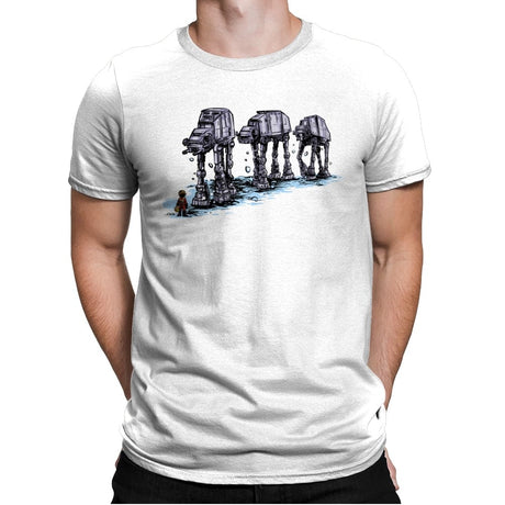 AT-AT Man - Mens Premium T-Shirts RIPT Apparel Small / White