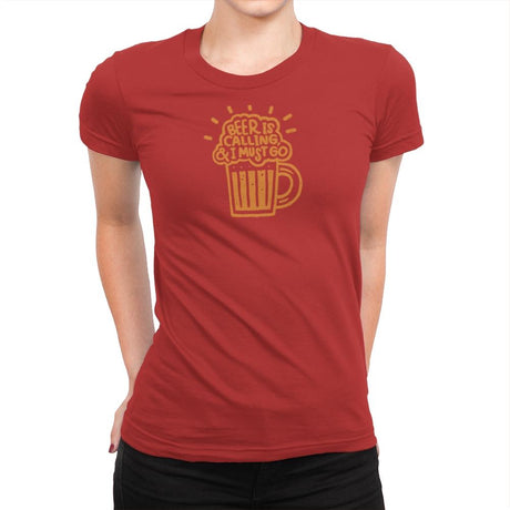 Ataco - Womens Premium T-Shirts RIPT Apparel Small / Red