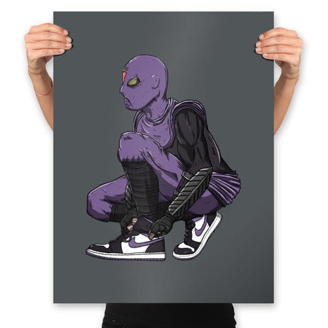 Athlete’s Foot Soldier - Prints Posters RIPT Apparel 18x24 / Charcoal