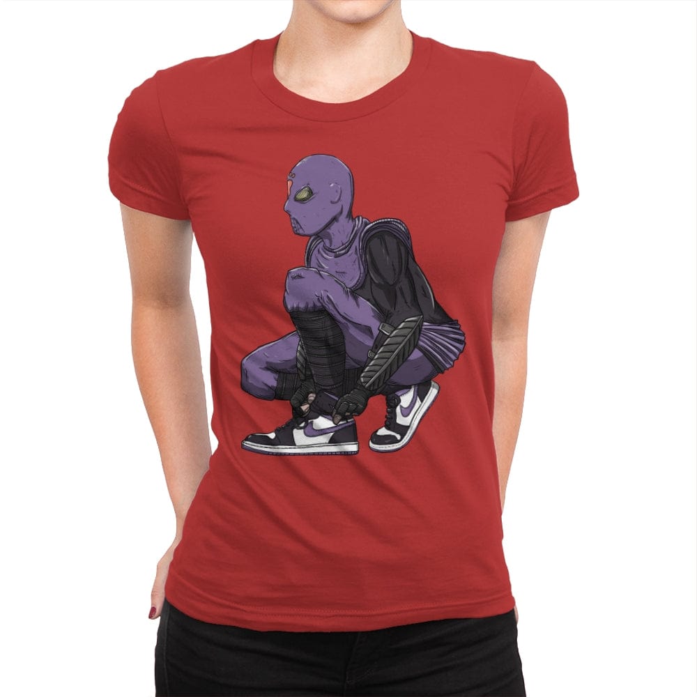 Athlete’s Foot Soldier - Womens Premium T-Shirts RIPT Apparel Small / Red