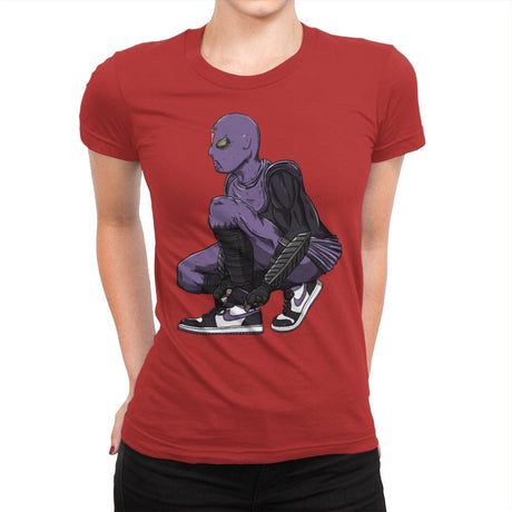 Athlete’s Foot Soldier - Womens Premium T-Shirts RIPT Apparel Small / Red