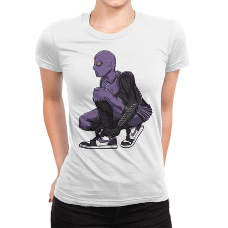 Athlete’s Foot Soldier - Womens Premium T-Shirts RIPT Apparel Small / White
