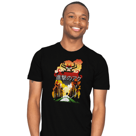 Attack on Aku - Mens T-Shirts RIPT Apparel