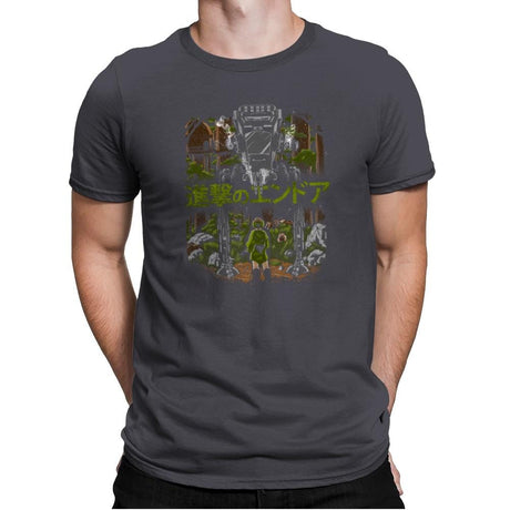 Attack on Endor Exclusive - Mens Premium T-Shirts RIPT Apparel Small / Heavy Metal