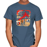 Attack on Jakku Exclusive - Mens T-Shirts RIPT Apparel Small / Indigo Blue