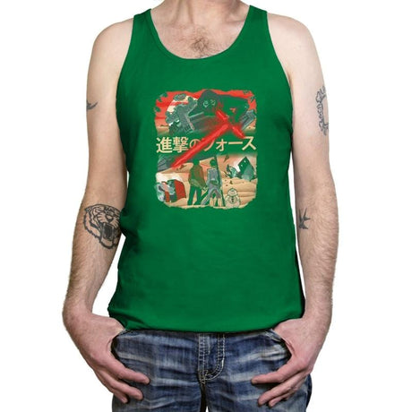 Attack on Jakku Exclusive - Tanktop Tanktop RIPT Apparel X-Small / Kelly