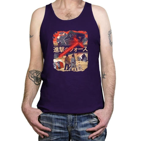 Attack on Jakku Exclusive - Tanktop Tanktop RIPT Apparel X-Small / Team Purple