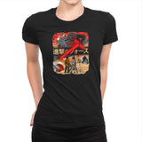 Attack on Jakku Exclusive - Womens Premium T-Shirts RIPT Apparel Small / Black