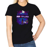Attack on Marshmallow Exclusive - Womens T-Shirts RIPT Apparel Small / Black