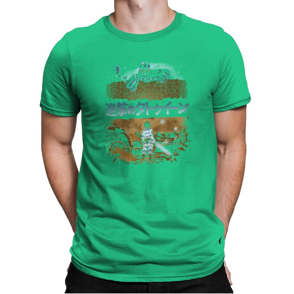 Attack on Tatooine Exclusive - Mens Premium T-Shirts RIPT Apparel Small / Kelly Green