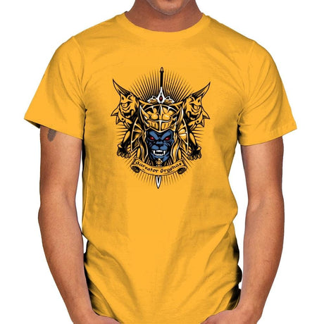 Aureator Gryphus - Zordwarts - Mens T-Shirts RIPT Apparel Small / Gold