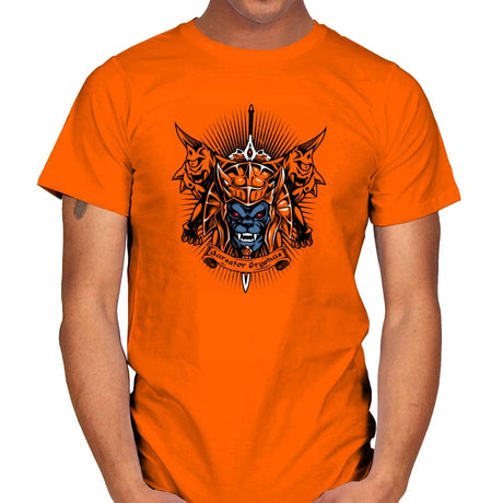 Aureator Gryphus - Zordwarts - Mens T-Shirts RIPT Apparel Small / Orange