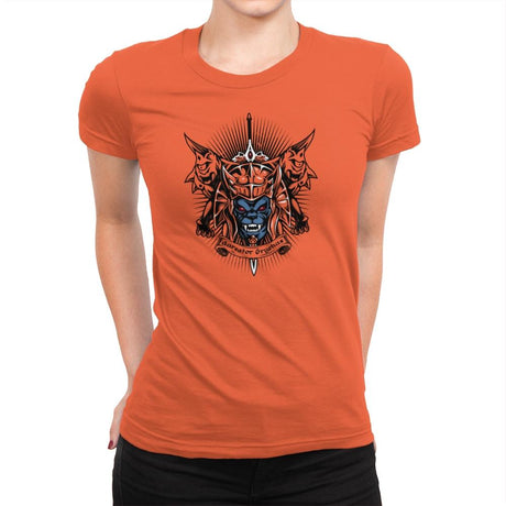 Aureator Gryphus - Zordwarts - Womens Premium T-Shirts RIPT Apparel Small / Classic Orange