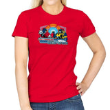 Autobros Before Decepti-foes Exclusive - Womens T-Shirts RIPT Apparel Small / Red