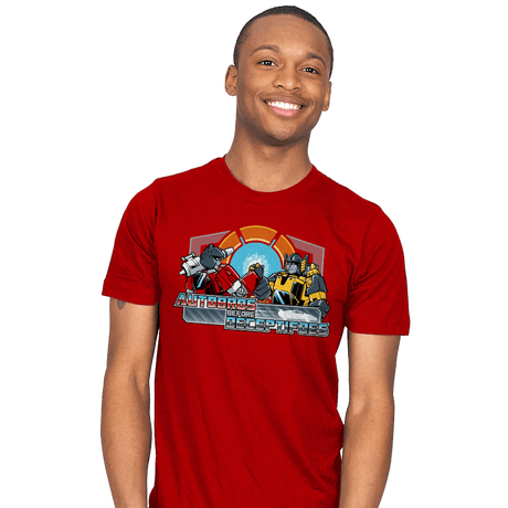 Autobros Before Deceptifoes - Mens T-Shirts RIPT Apparel