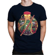 Autumn Fighter - Mens Premium T-Shirts RIPT Apparel Small / Midnight Navy