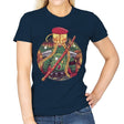 Autumn Fighter - Womens T-Shirts RIPT Apparel Small / Navy