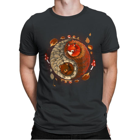 Autumn - Mens Premium T-Shirts RIPT Apparel Small / Heavy Metal