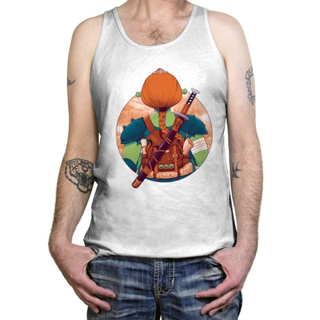 Autumn Swamp  - Tanktop Tanktop RIPT Apparel X-Small / White