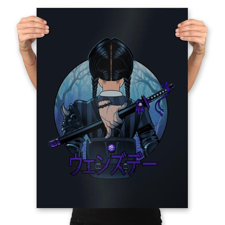Autumn Wednesday - Prints Posters RIPT Apparel 18x24 / Black