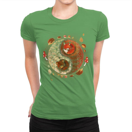 Autumn - Womens Premium T-Shirts RIPT Apparel Small / Kelly