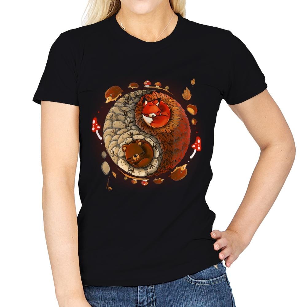 Autumn - Womens T-Shirts RIPT Apparel Small / Black