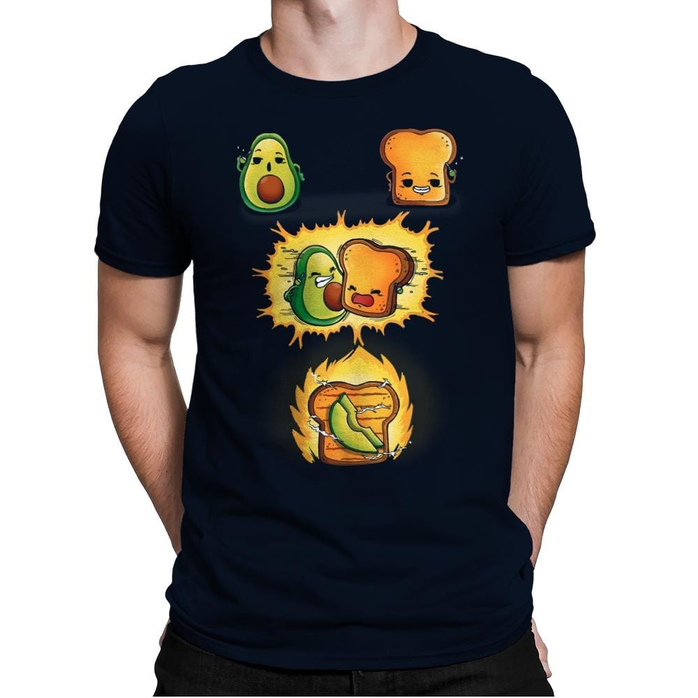 Avacado Toast Power - Mens Premium T-Shirts RIPT Apparel Small / Midnight Navy