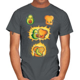 Avacado Toast Power - Mens T-Shirts RIPT Apparel Small / Charcoal