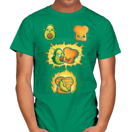 Avacado Toast Power - Mens T-Shirts RIPT Apparel Small / Kelly