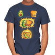Avacado Toast Power - Mens T-Shirts RIPT Apparel Small / Navy