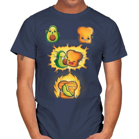Avacado Toast Power - Mens T-Shirts RIPT Apparel Small / Navy