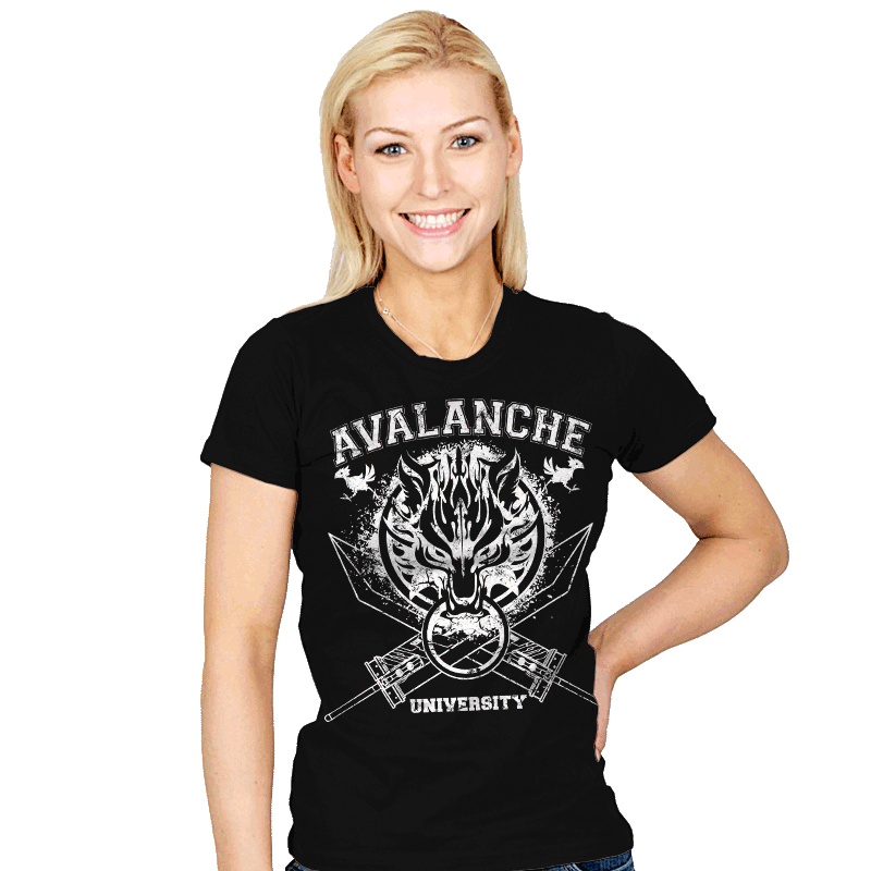 Avalanche University - Womens T-Shirts RIPT Apparel