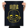 Avatar Grunge - Prints Posters RIPT Apparel 18x24 / Black