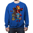 Avengers of the Wasteland - Crew Neck Sweatshirt Crew Neck Sweatshirt RIPT Apparel Small / Royal