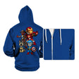 Avengers of the Wasteland - Hoodies Hoodies RIPT Apparel Small / True Royal