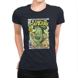 Avocado King of the Food - Womens Premium T-Shirts RIPT Apparel Small / Midnight Navy
