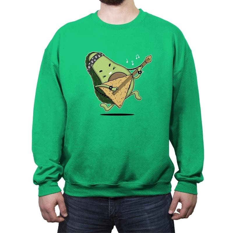 Avocado Rocker - Crew Neck Sweatshirt Crew Neck Sweatshirt RIPT Apparel Small / Irish Green
