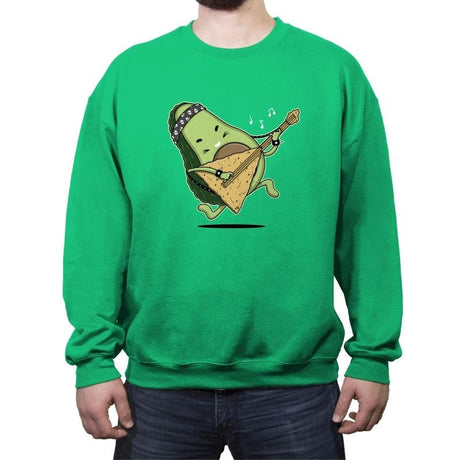 Avocado Rocker - Crew Neck Sweatshirt Crew Neck Sweatshirt RIPT Apparel Small / Irish Green